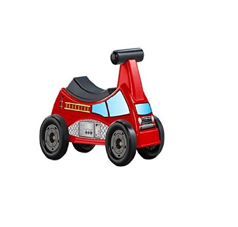American Plastic Toys Fire Truck Ride-On