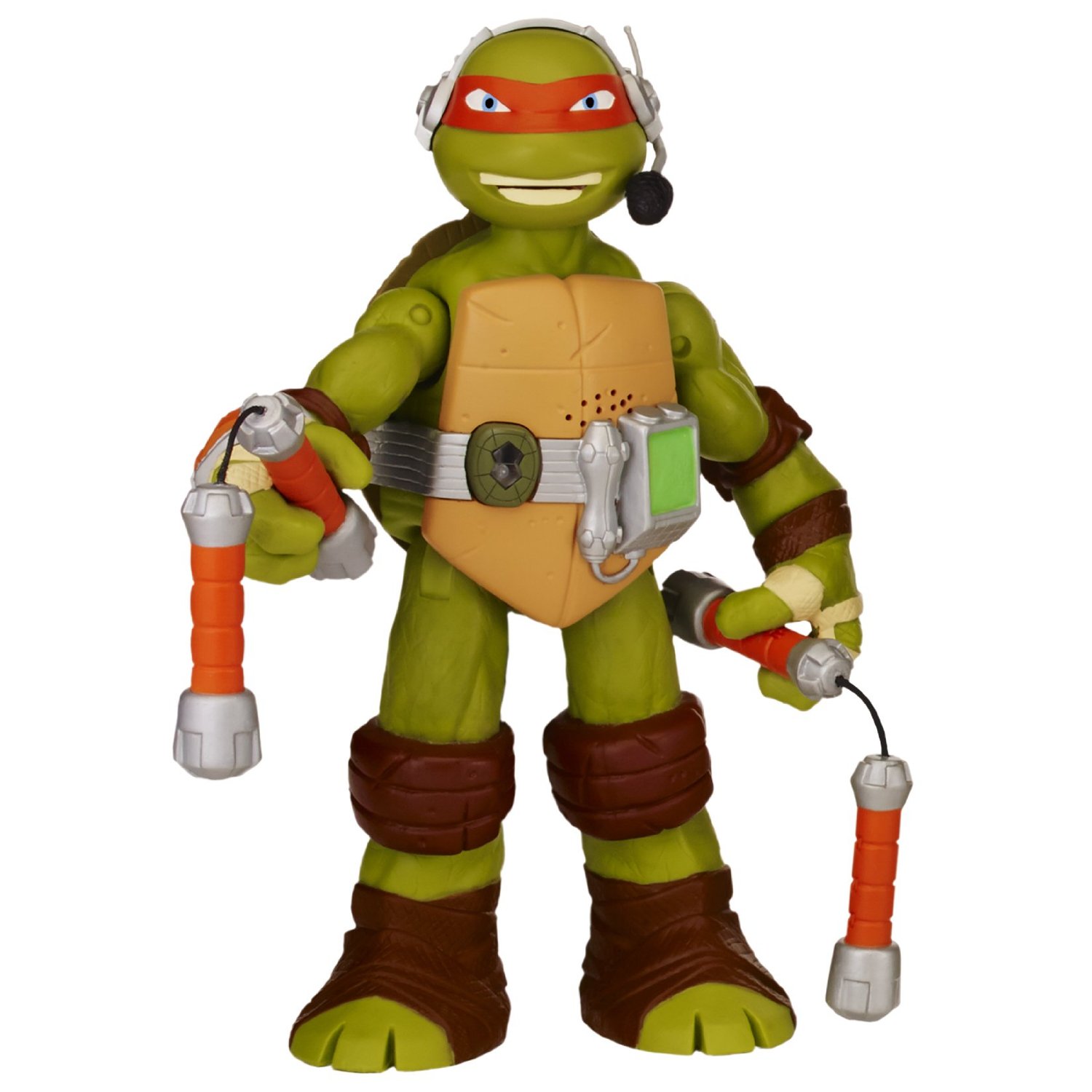 Teenage Mutant Ninja Turtles 11″ Michelangelo Infrared Talking Turtles Figure
