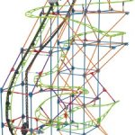 K’nex Typhoon Frenzy Roller Coaster Building Set